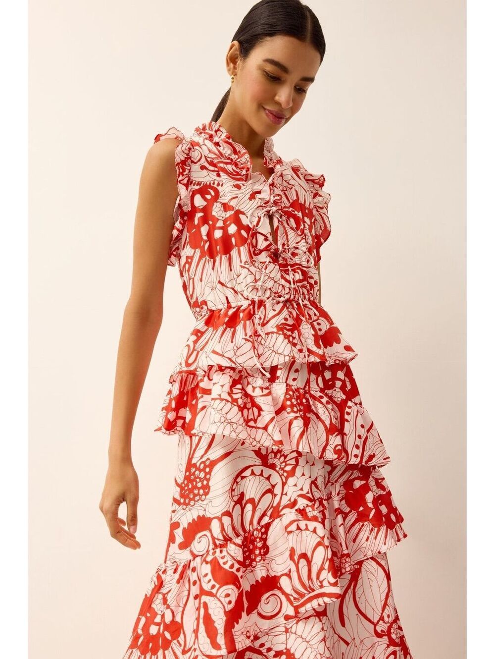 2. MARIE OLIVER Franklen Dress in Plume ✦ $535